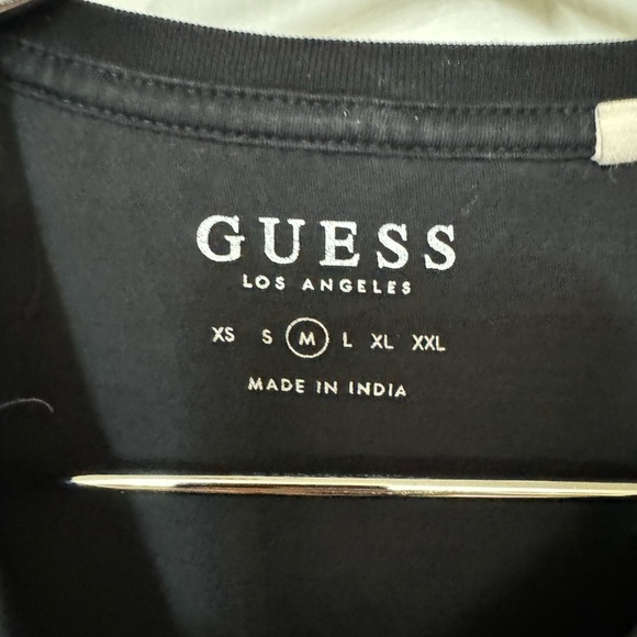 High End Guess Retro Up All Night Cityscape Black Men’s M T-Shirt MINTY - Picture 4 of 5